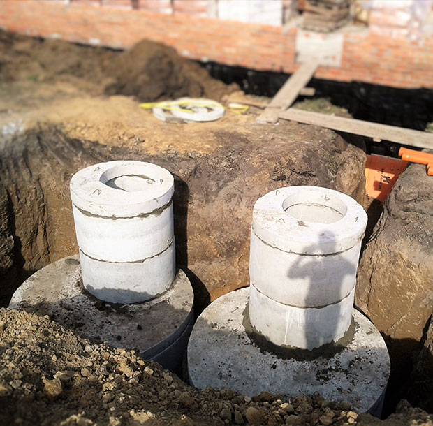 Септики из бетонных колец в Шаховском районе